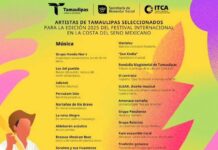 Anuncia ITCA lista de artistas tamaulipecos seleccionados para formar parte de la programación del FICSM2025