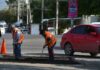 Bacheo no se detiene, reparan calles en sábado