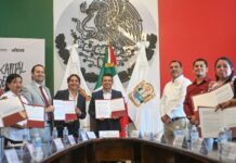 Firma convenio Instituto Victorense de la Juventud con escuelas